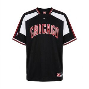 Vintage 90's Chicago Bulls Nike Warm Up Shooting Shirt Jersey Mens Size XL
